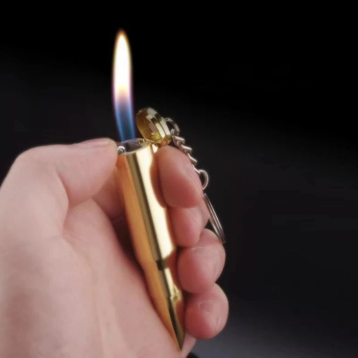Metal Novelty Refillable Bullet Grinding Wheel Keychain Kerosene Lighter Portable Retro Smoking Accessories Gadgets For Men - Wolnne marketMetal Novelty Refillable Bullet Grinding Wheel Keychain Kerosene Lighter Portable Retro Smoking Accessories Gadgets For MenunisexWolnne marketWolnne market14:350852#SS