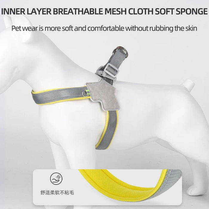 1 - Wolnne marketL1#PetHarness #DogHarness #ReflectiveHarness #SmallDogHarness #PetAccessories #DogLovers #PetSupplies #ChihuahuaHarness #BulldogHarness #NoPullHarness #PuppyHarness #DogApparel #PetFashion #PetProducts #ShopForPets #PetShopOnlineWolnne marketWolnne market14:193;5:361385black