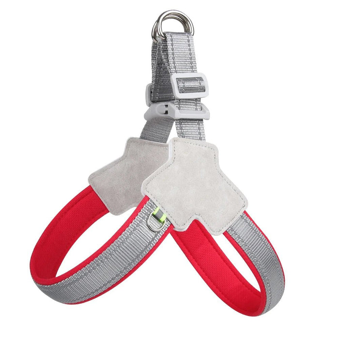 1 - Wolnne marketL1#PetHarness #DogHarness #ReflectiveHarness #SmallDogHarness #PetAccessories #DogLovers #PetSupplies #ChihuahuaHarness #BulldogHarness #NoPullHarness #PuppyHarness #DogApparel #PetFashion #PetProducts #ShopForPets #PetShopOnlineWolnne marketWolnne market14:10;5:361385Red