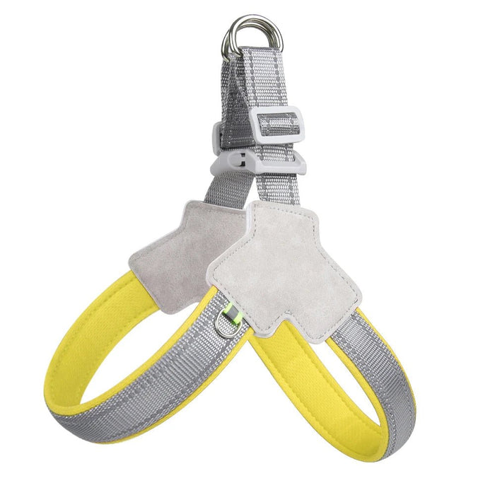 1 - Wolnne marketL1#PetHarness #DogHarness #ReflectiveHarness #SmallDogHarness #PetAccessories #DogLovers #PetSupplies #ChihuahuaHarness #BulldogHarness #NoPullHarness #PuppyHarness #DogApparel #PetFashion #PetProducts #ShopForPets #PetShopOnlineWolnne marketWolnne market14:366;5:361385Yellow