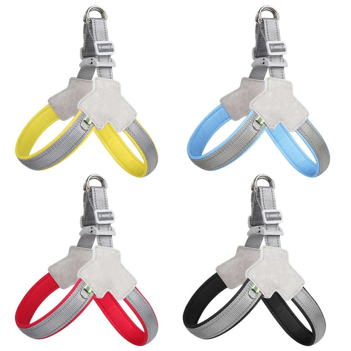 Reflective Pet Dog Harness For Small Medium Dogs Cat No Pull Vest Harnesses Puppy Chest Strap Pug Chihuahua Bulldog Supplies - Wolnne marketLReflective Pet Dog Harness For Small Medium Dogs Cat No Pull Vest Harnesses Puppy Chest Strap Pug Chihuahua Bulldog Supplies#PetHarness #DogHarness #ReflectiveHarness #SmallDogHarness #PetAccessories #DogLovers #PetSupplies #ChihuahuaHarness #BulldogHarness #NoPullHarness #PuppyHarness #DogApparel #PetFashion #PetProducts #ShopForPets #PetShopOnlineWolnne m