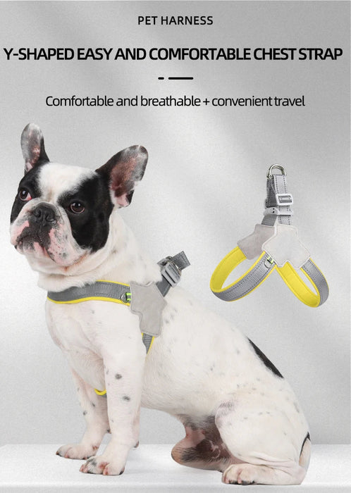 Reflective Pet Dog Harness For Small Medium Dogs Cat No Pull Vest Harnesses Puppy Chest Strap Pug Chihuahua Bulldog Supplies - Wolnne marketLReflective Pet Dog Harness For Small Medium Dogs Cat No Pull Vest Harnesses Puppy Chest Strap Pug Chihuahua Bulldog Supplies#PetHarness #DogHarness #ReflectiveHarness #SmallDogHarness #PetAccessories #DogLovers #PetSupplies #ChihuahuaHarness #BulldogHarness #NoPullHarness #PuppyHarness #DogApparel #PetFashion #PetProducts #ShopForPets #PetShopOnlineWolnne m